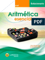 Solucionario de Aritmética Lumbreras Escencial PDF