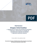 Protocolo Etapas Intermedias Sae para Ee PDF