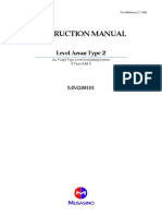 Instruction Manual For Leve Aeran Type 2