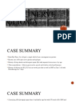 Optic Nerve Glioma