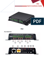 Quick Installation Guide: Port Definition