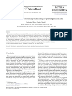 Multi-Objective Evolutionary Biclustering of Gene Expression Data