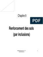 Chapitre 9 Renforcement Des Sols