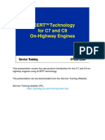 Acert Technology For C7 and C9 On-Highway Engines