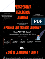 TEOLOGIA JUANINA - Edwin Angarita - Ana Saavedra