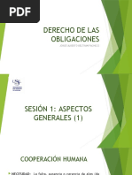 DERECHO DE LAS OBLIGACIONES Sesión 1