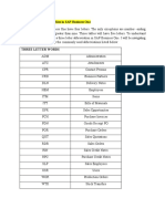 Naming Conventions of Tables in SAP Business One