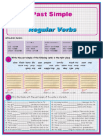 Past Simple of Regular Verbs