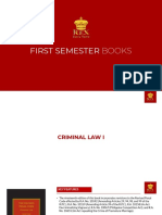 REX Book Store - First Semester Law Books PDF