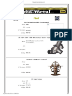 Termostatos para Fiat PDF