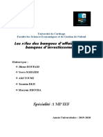 Banque D'affaires Et Banque D'investissements