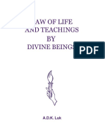 Law of Life & Teachings by Divine Beings Adk Luk