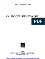 Dom Tihamer Toth - O Moço Educado