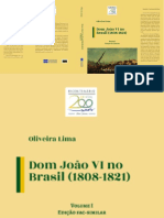 Oliveira Lima - D. João VI No Brasil, Vol.1