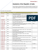 Power Cables (ETD 9) - Electrotechnical Division-Public Safety Standards of India