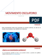 Clase 18. MOVIMIENTO OSCILATORIO - Parte 1 PDF