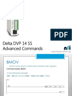 Delta DVP 14 SS Advanced Commands