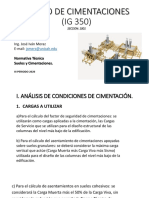 Normativa - Cimientos Superficial y Profundo PDF