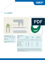 TZ Seals: SNL Plummer Block Housing Seal Data Sheet