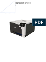 HP Color Laserjet Cp5220: Service Manual