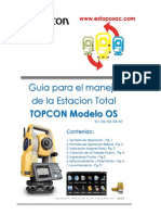 Guia de Manejo Estacion TOPCON OS - ESTOPO SAC