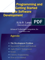 Extreme Programming and Scrum - Getting Started With Agile Software Development