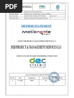 Method Statement For Anti Termite Treatment