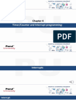 Timer/Counter and Interrupt Programming