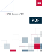 SPSS Categories 14.0