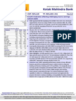 Kotak Mahindra Bank: CMP: INR1,629 TP: INR1,600 (-2%)