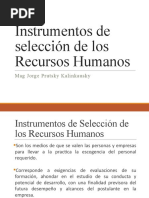 Instrumentos de Selección R.H.