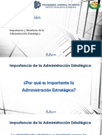 1.1.3 - Importancia y Beneficios de La Administración Estratégica