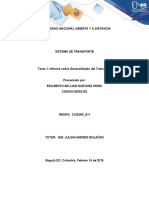 Tarea 1 - Informe Sobre Generalidades de Transporte