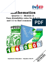 Math5 - q1 - Mod2 - Lesson 3 - Using-Divisibility-Rules-For-4812-And-11 - MARIVERA