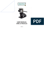 User Manual Usb 2.0 Webcam