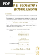 Apoyo. Tema-Iii-Psicrometria-Y-Secado - Teoria, Ejemplos