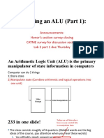 Building An ALU (Part 1)