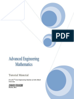 AMU Advanced Engineering MATHEMATICS III-1 PDF