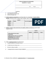 Ficha de Trabalho Port - Gramatica - Revisões