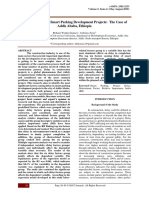 Causes of Delay in Smart Parking Project