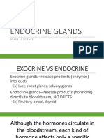 Endocrine Glands: Grade 10 Science