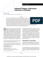 MSSE-Central Peripheral Fatigue Interaction