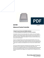 AC5100 Advanced Central Controller: Fire & Security Products