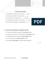 B2 First Unit 3 Test: Vocabulary