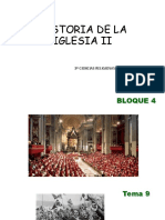 Presentación. Tema 9. Historia de La Iglesia 2