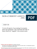 Non-Current Assets - Ppe: Conceptual Framework & Accounting Standards