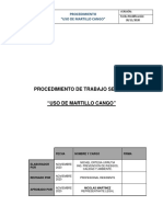 Procedimiento Uso de Martillo Cango PDF