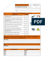 RAM-CHK-004 Check List Herramientas Eléctricas