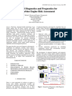 Advanced Diagnostics and Prognostics For Gas Turbine Engine Risk Assessment