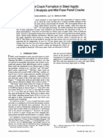 Investigation - of - Panel - Crack - Formation - in - Steel - Ingots-Part - I. - Mathematical - Analysis - and - Mid-Face - Panel - Cracks Post